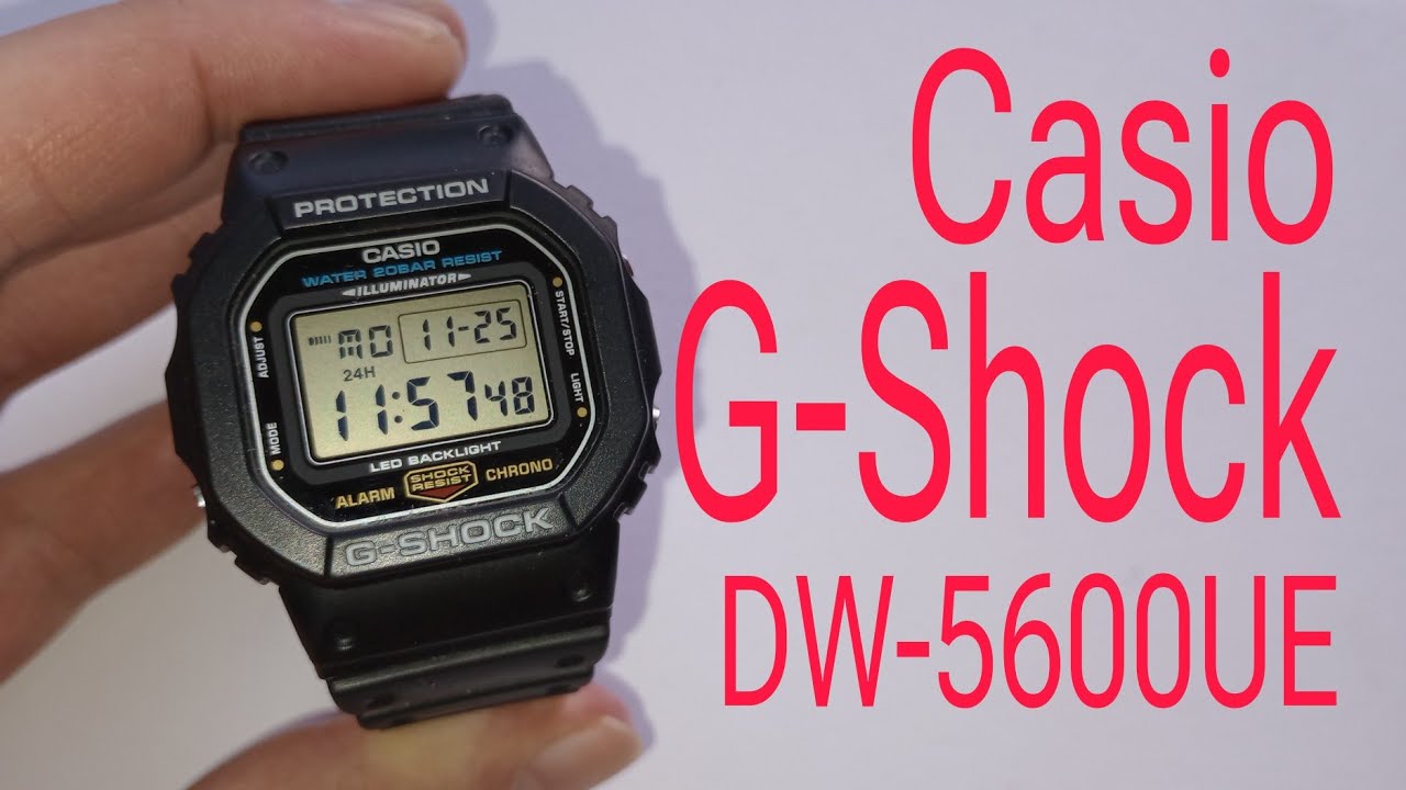 Zegarek Casio DW-5600UE - klasyczna kostka G-Shock