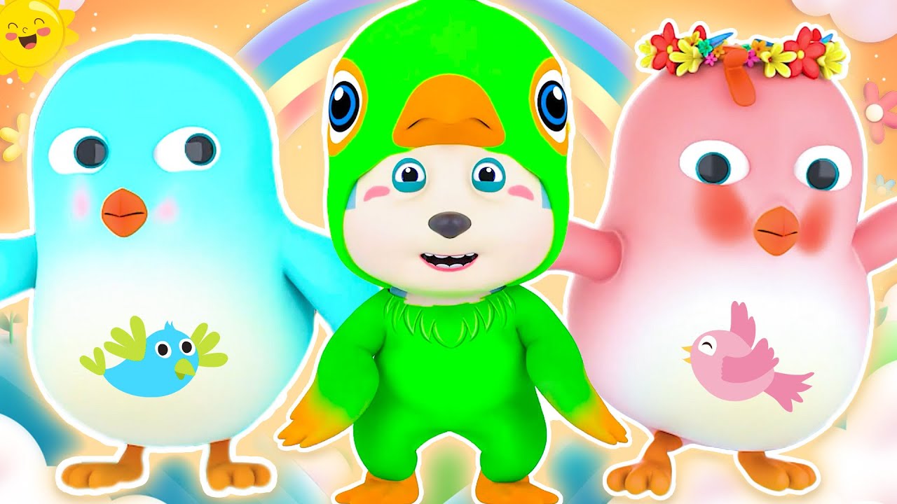 Con Chim Non 🐦🦉🦃 Nhạc Thiếu Nhi Hoạt H&igrave;nh Wolfoo S&ocirc;i Động Cho B&eacute; Ăn Ngon