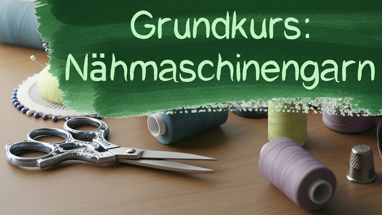 🧶✨ N&auml;hgarn-Zauber: Welches Garn brauche ich WIRKLICH als Anf&auml;nger? 🧵