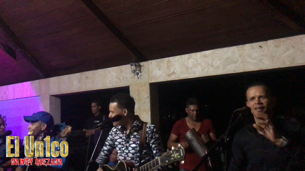 Dawry Quezada homenaje Anthony santos la Morenita en vivo