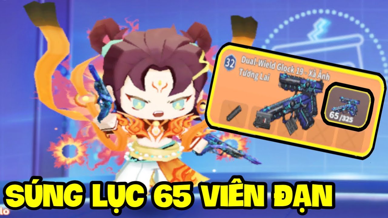 KHẨU SÚNG LỤC NÀY CÓ TẬN 65 VIÊN ĐẠN??? | DUAL GLOCK SIÊU MẠNH TRONG MINI WORLD ROYALE 2025 MEOWPEO