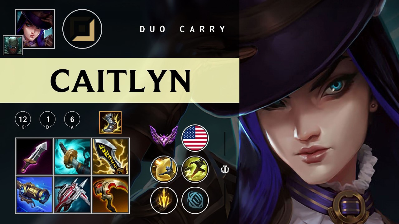 Caitlyn ADC vs Jinx - NA Master Patch 26.04