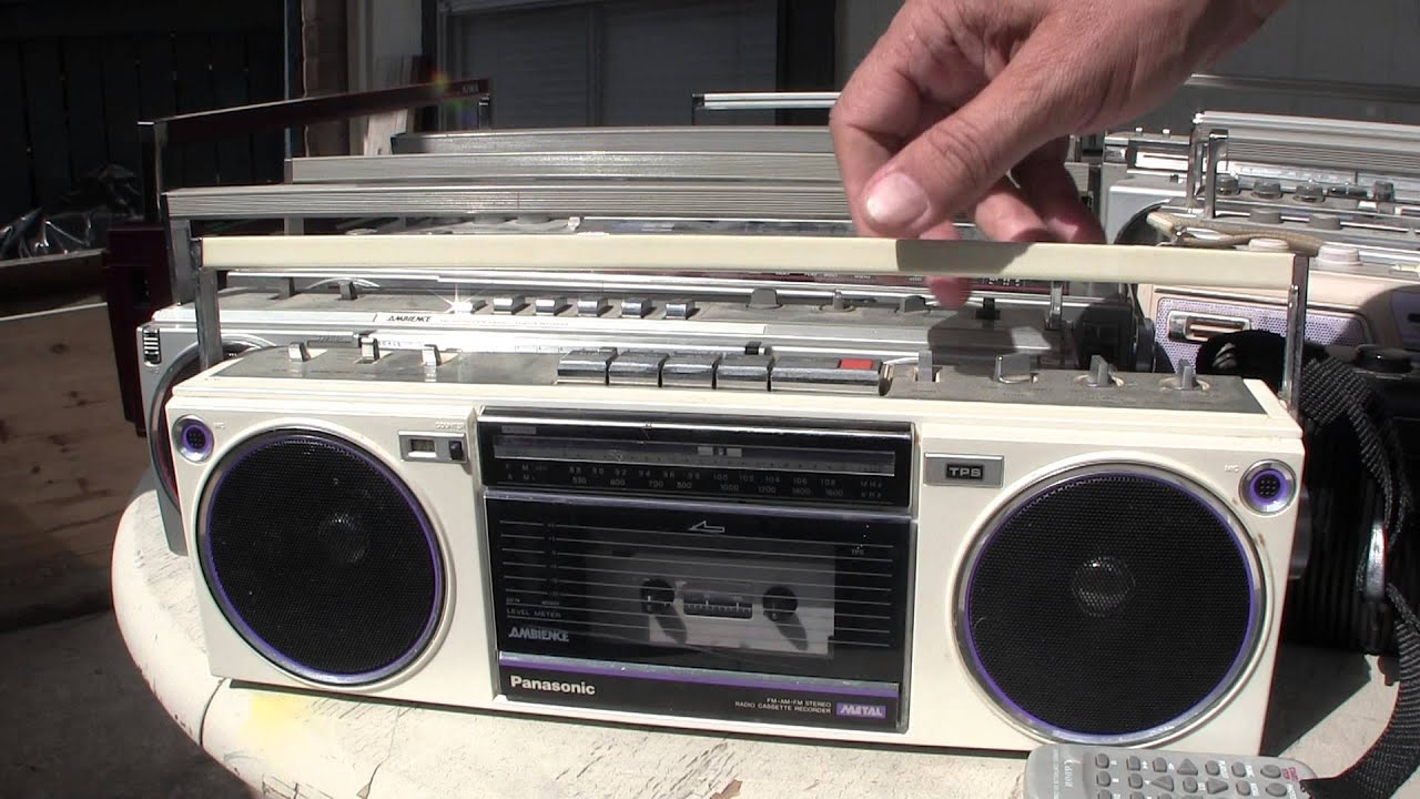 Panasonic RX SERIES ( ALL SEEN HERE ARE FOR SALE ) Comparison Boombox Mini 's