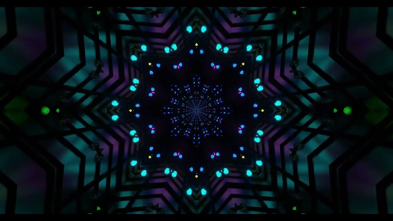 twitch background 4k 60fps neon tunnel for streaming