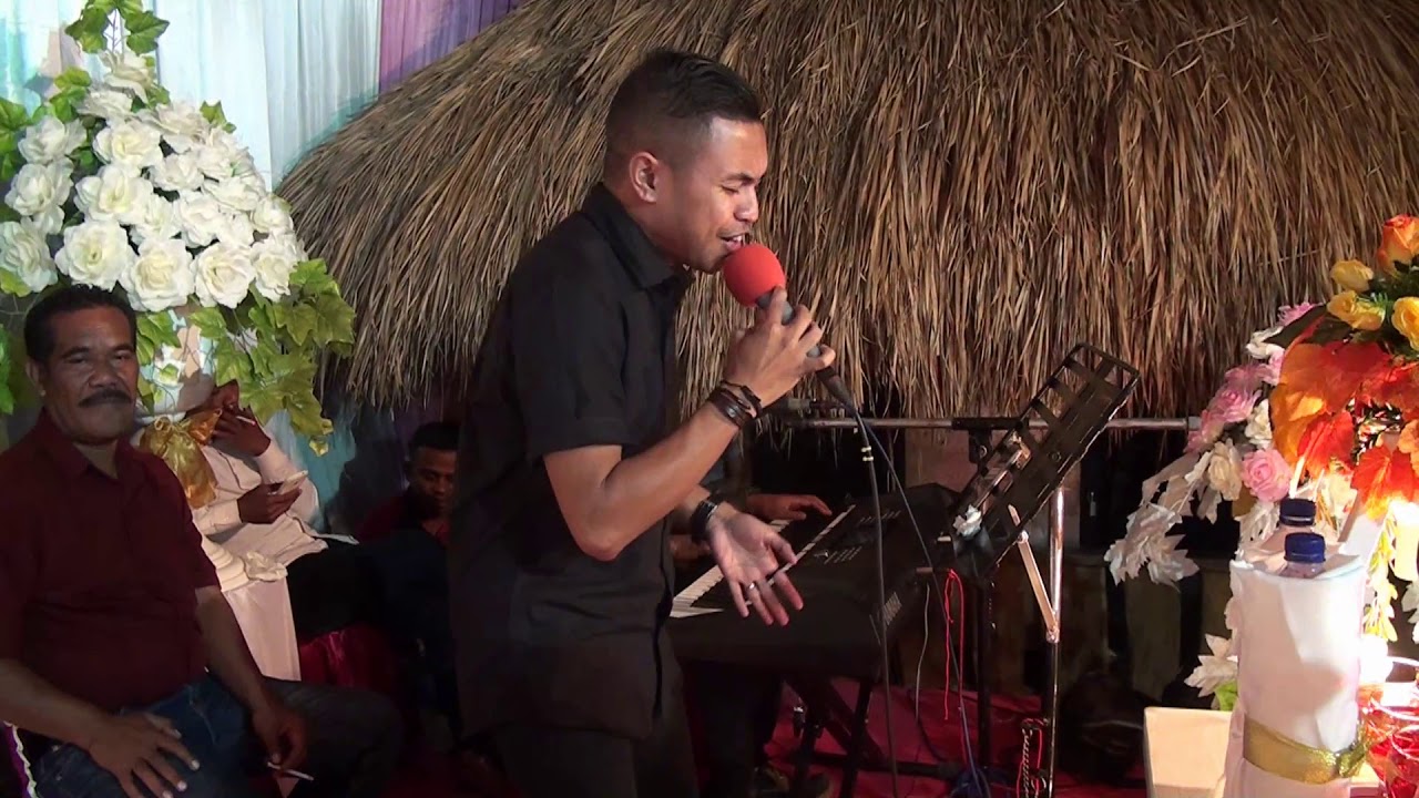 Abilio live acara wedding- Lagu Dangdut Rindu