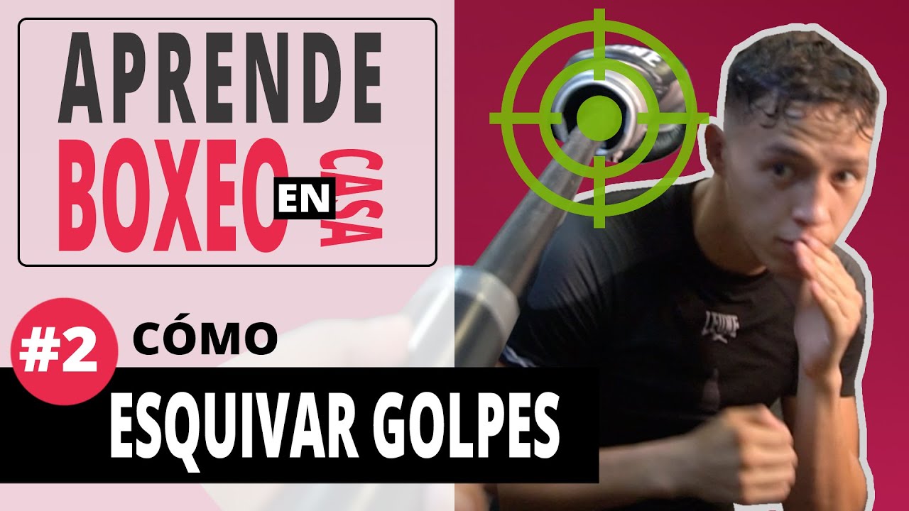 APRENDE BOXEO en CASA #2 ▶︎ Cómo ESQUIVAR GOLPES 💥 (Técnica y ejercicios)