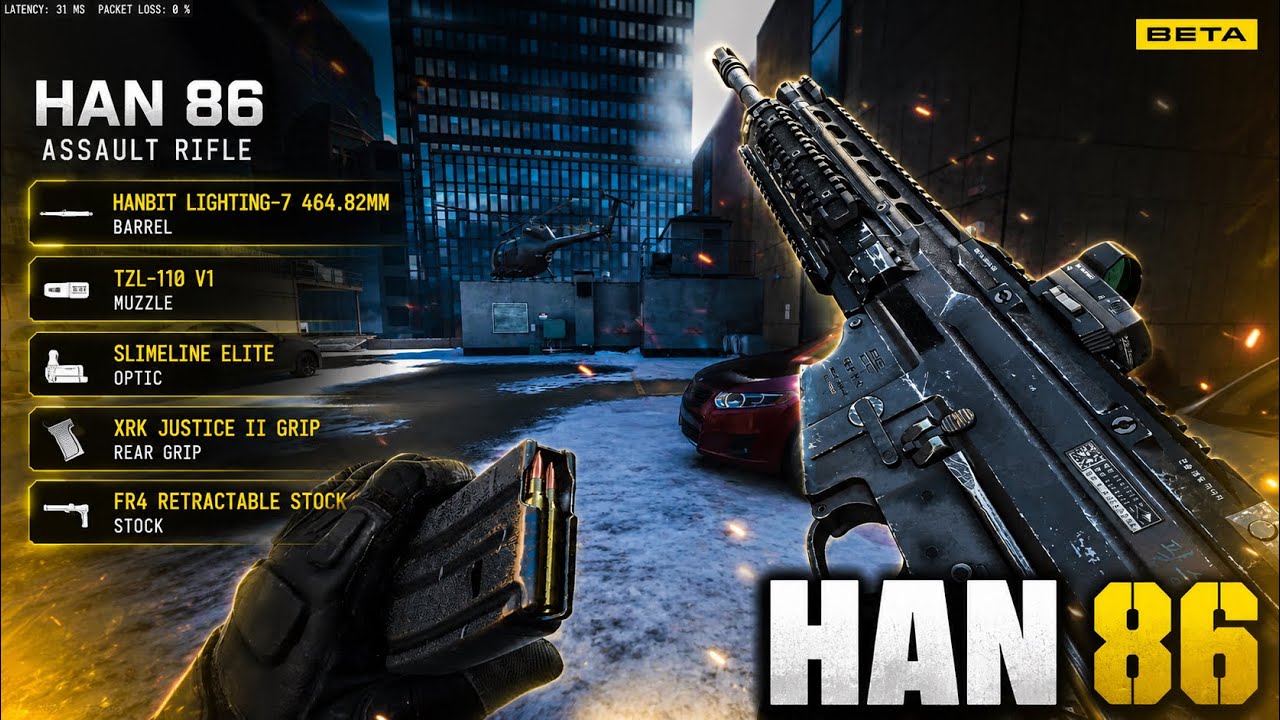 HAN 86 IS BROKEN IN MW4 BETA! 🔥 New Assault Rifle GAMEPLAY