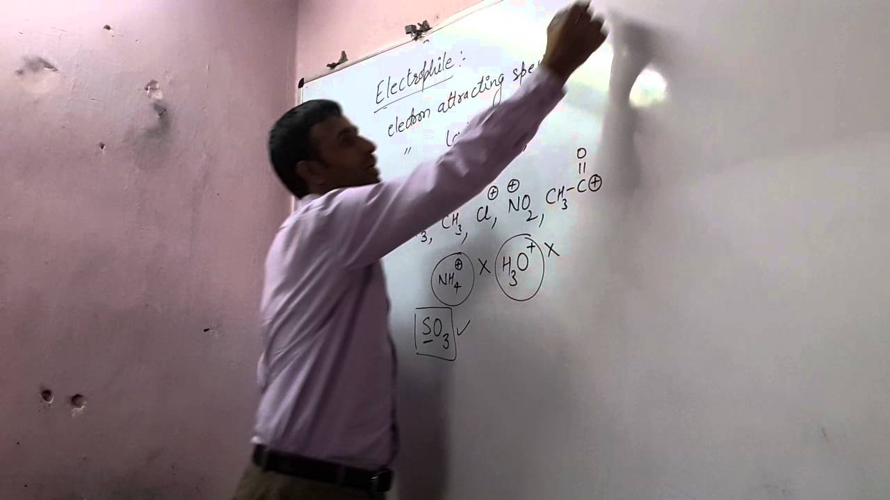 9. Electrophile and Nucleophile, attacking reagents,