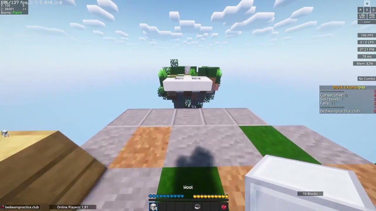 smooth block in {: