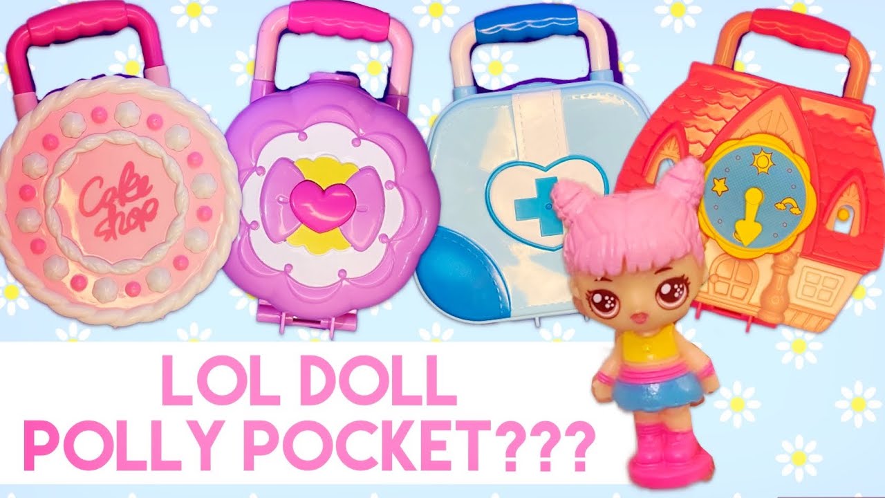 Eaki Compact Playsets | LOL Dolls Polly Pocket Knockoff?