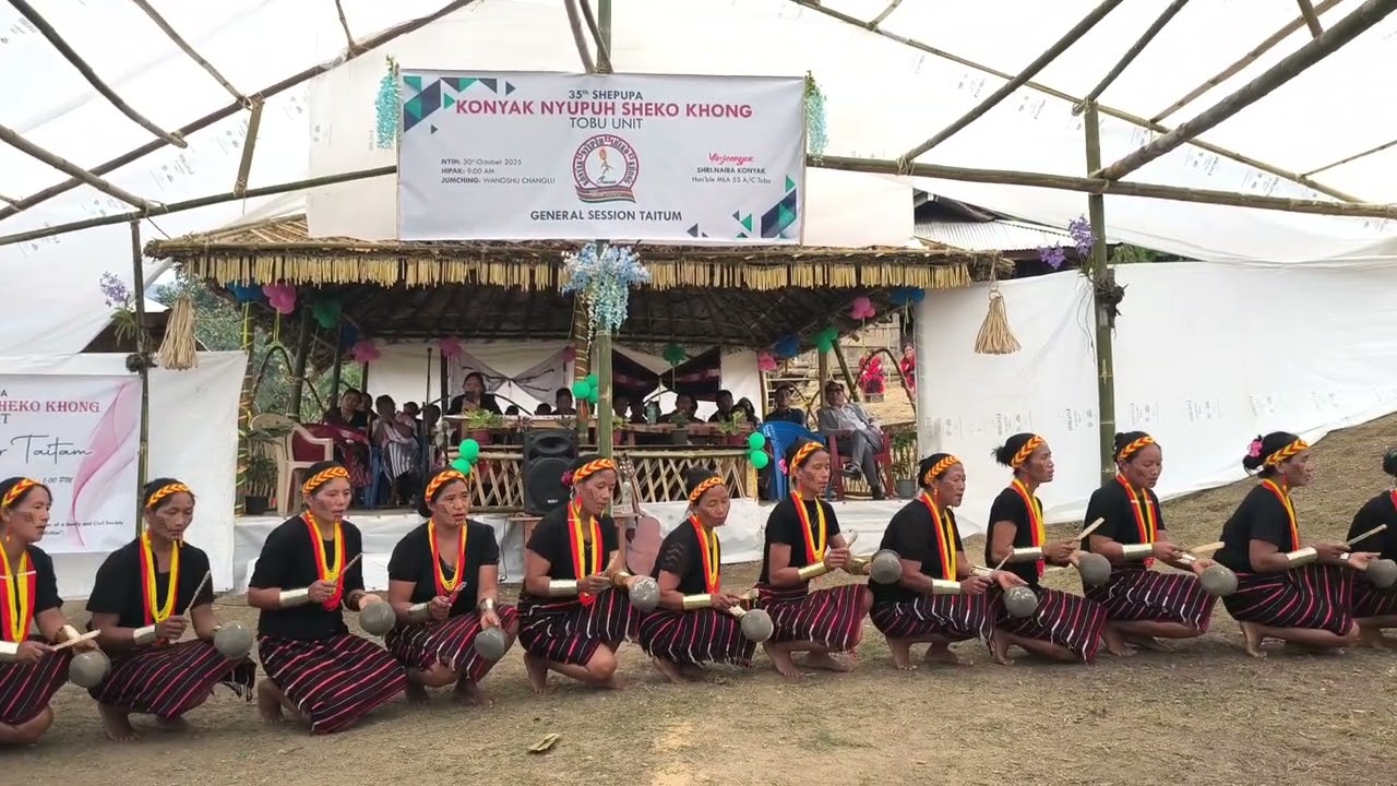 35th Shepupa KNSK Tobu Unit|| Pot Moulding Song By Changlangshu Village 