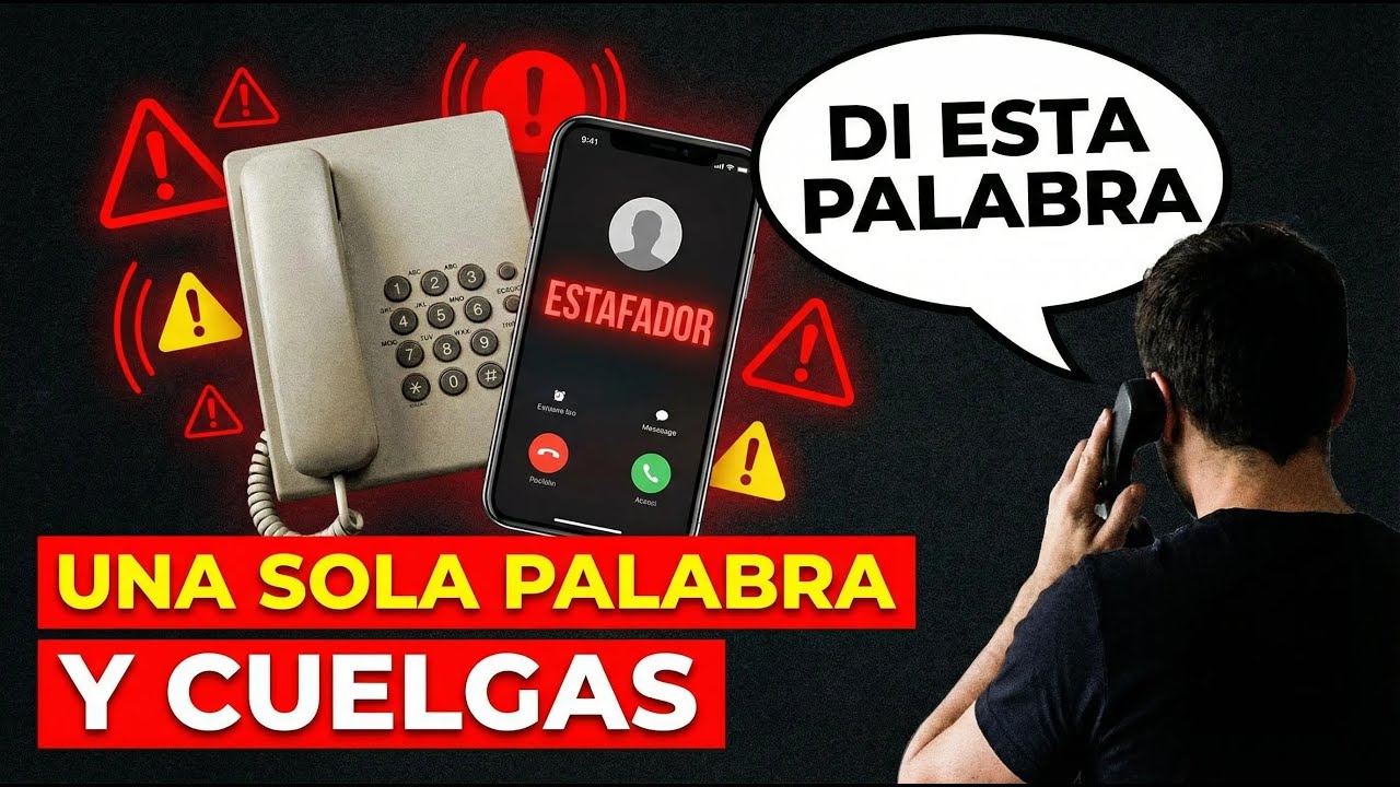 DI SOLO ESTA PALABRA 💬 y paras al estafador en seco