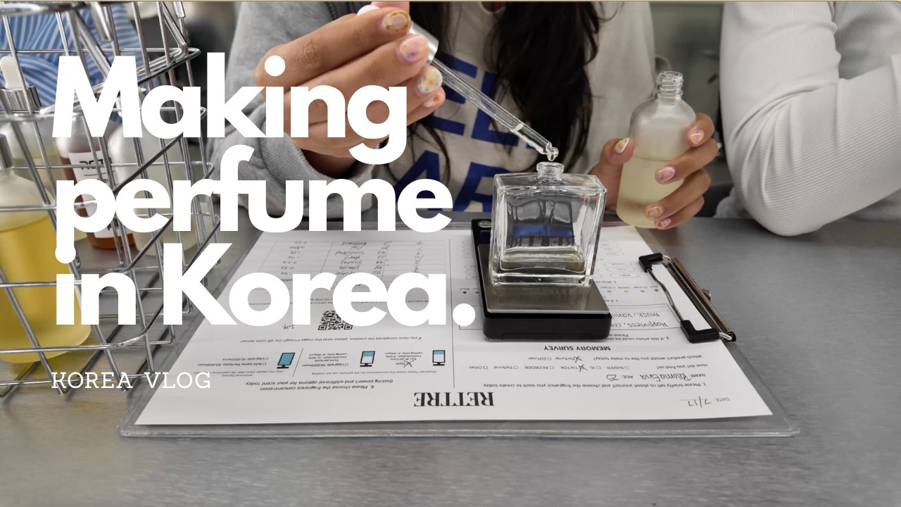 KOREA VLOG #15 | custom perfume, karaoke, pet store, cozy meal.