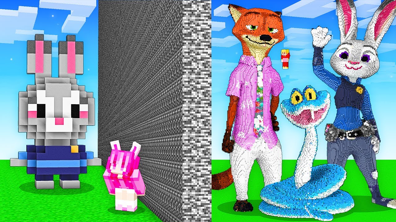 I Cheated With ZOOTOPIA 2 in Minecraft Build Battle!