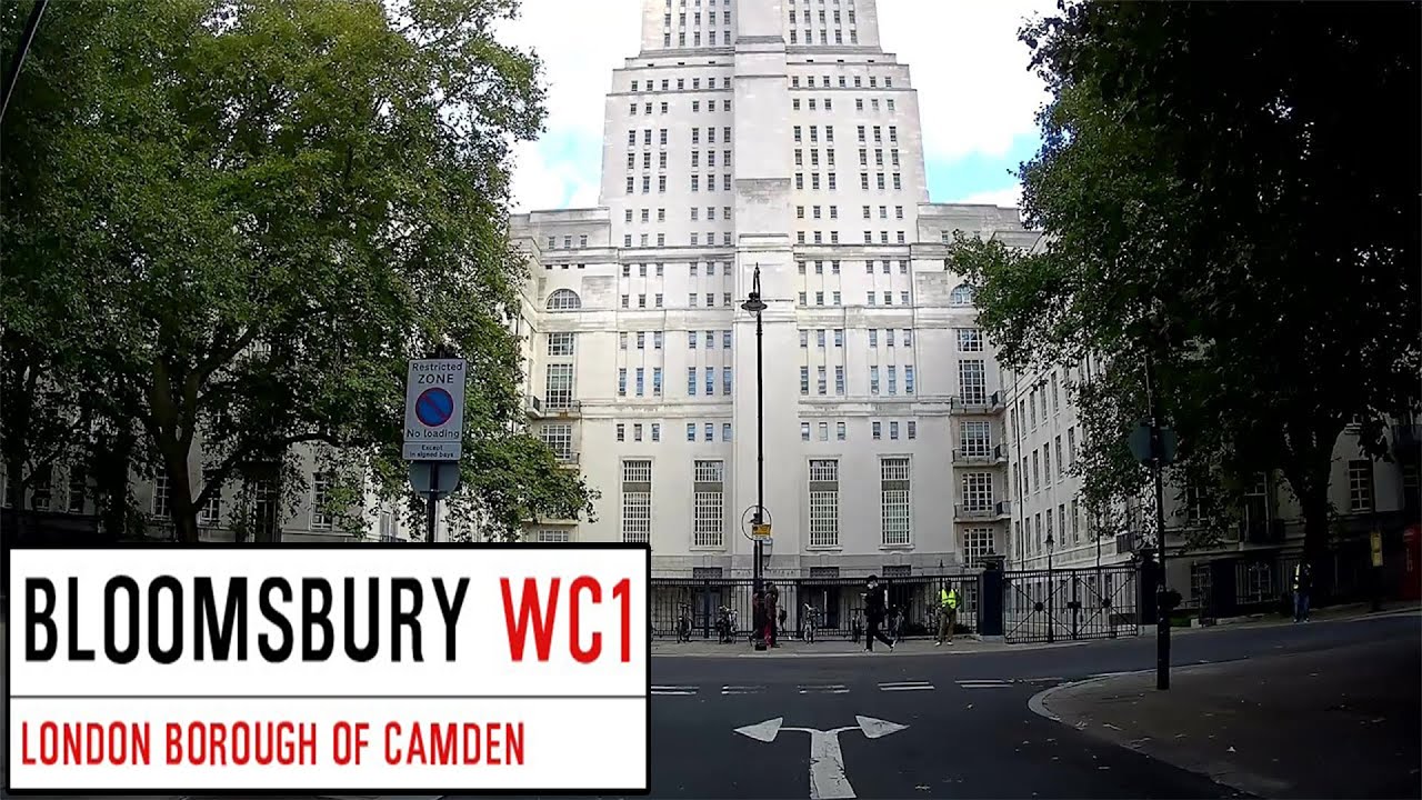 A Drive Through London Bloomsbury WC1
