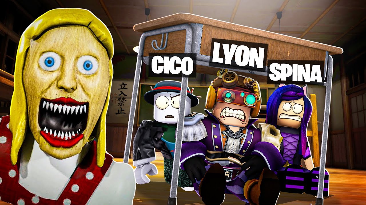 SCAPPIAMO DALLA PROFESSORESSA ASSASSINA SU ROBLOX SCHOOL TIME!