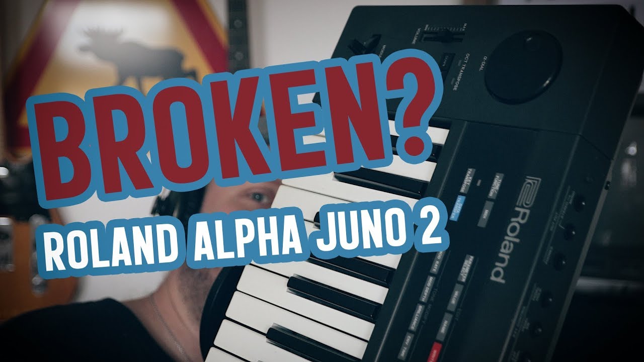 Bought a BROKEN (?) Roland Alpha Juno 2