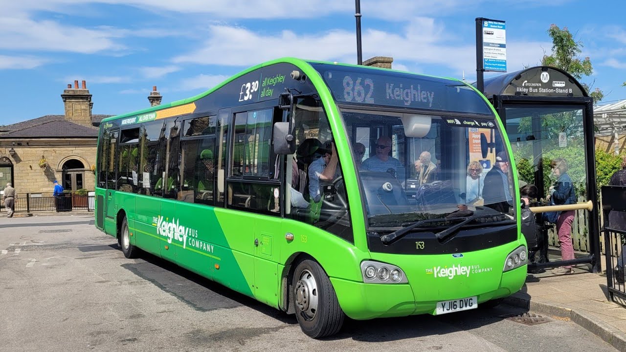 [HD WS] Transdev Keighley Bus Company 153 (YJ16 DVG) On The 64