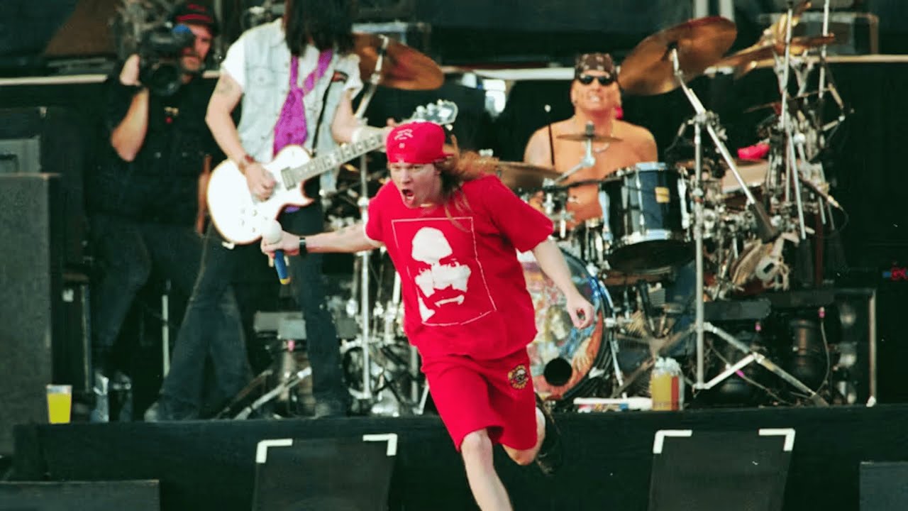 Guns N' Roses - It's so Easy ao vivo | Stockholm/ Sweden 1993 PRO-SHOT | Use Your Illusion Tour