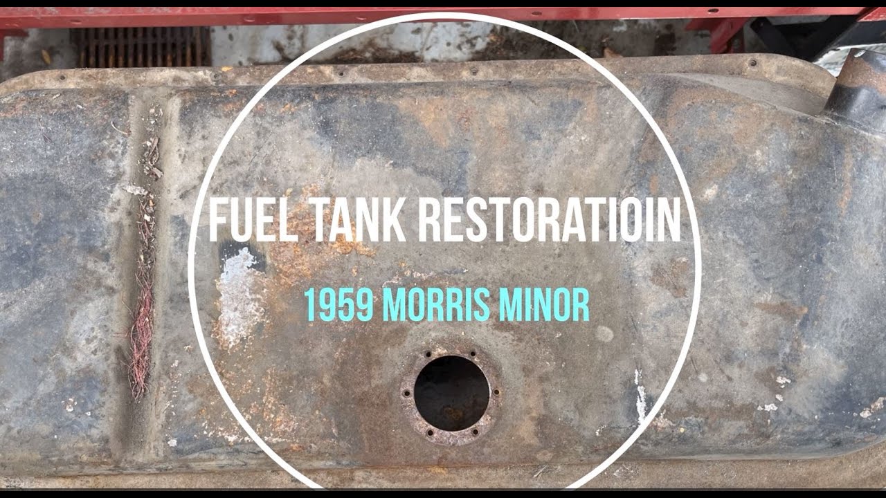 Реставрация топливного бака Morris Minor № 46