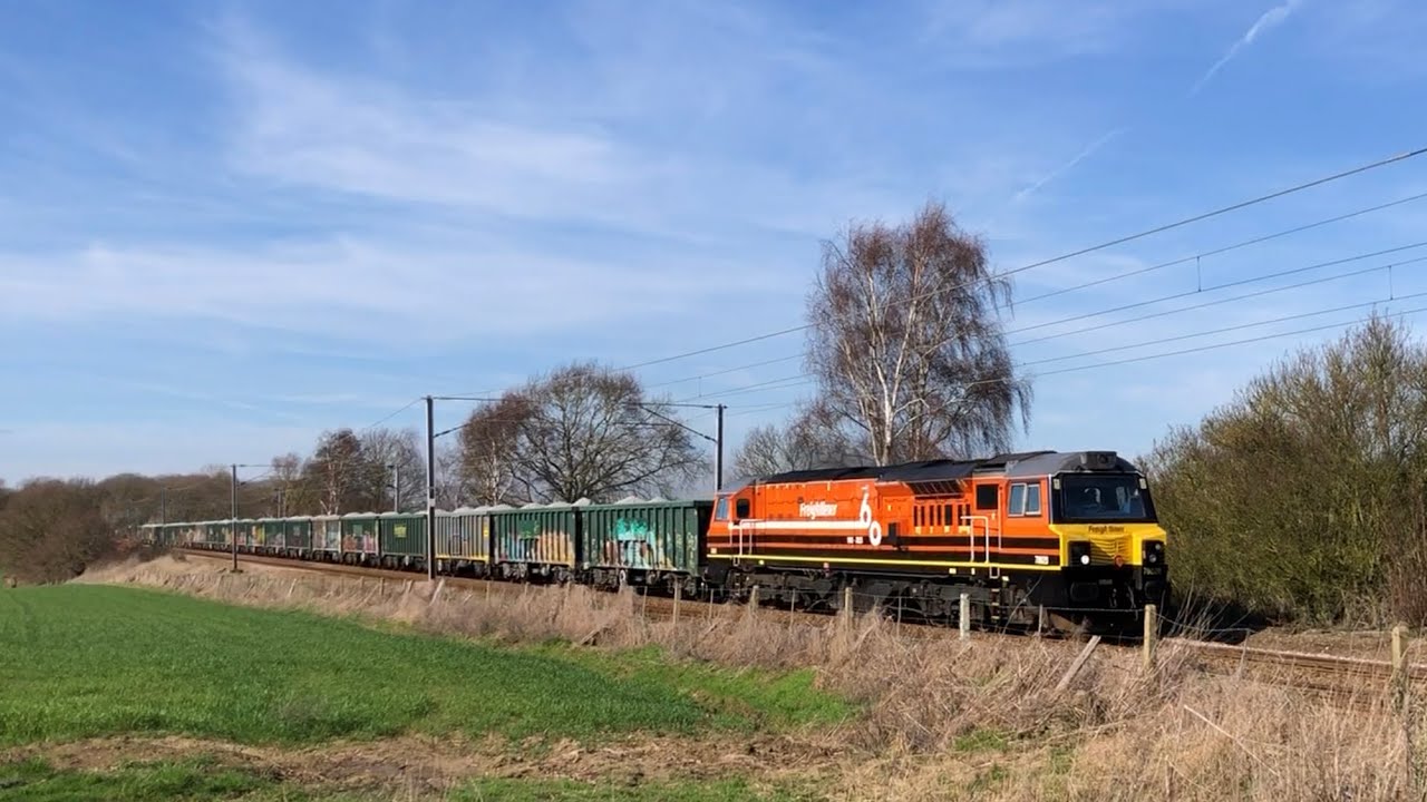 70020 Powers Through Bradfield And Wrabness Working 6L67