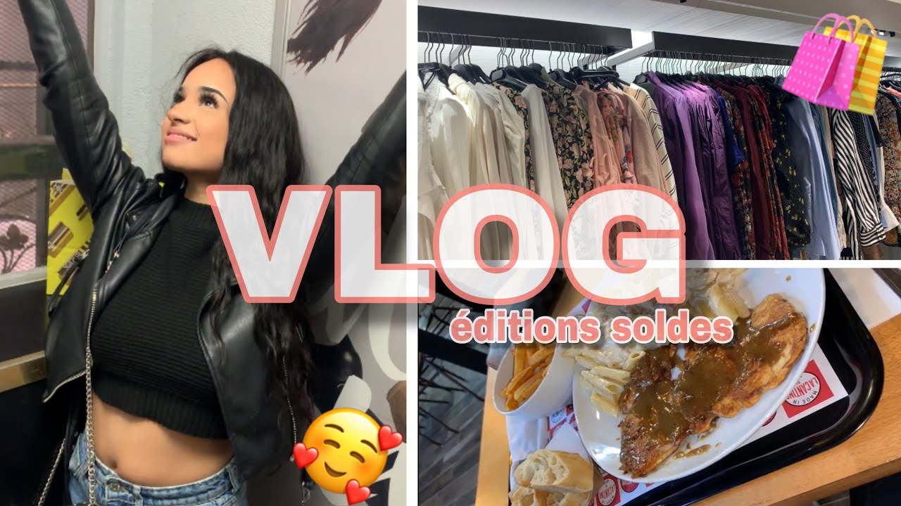 VLOG EDITION SOLDES 2020 (si tu veux rigoler et faire les magasins avec moi c&rsquo;est ici!)