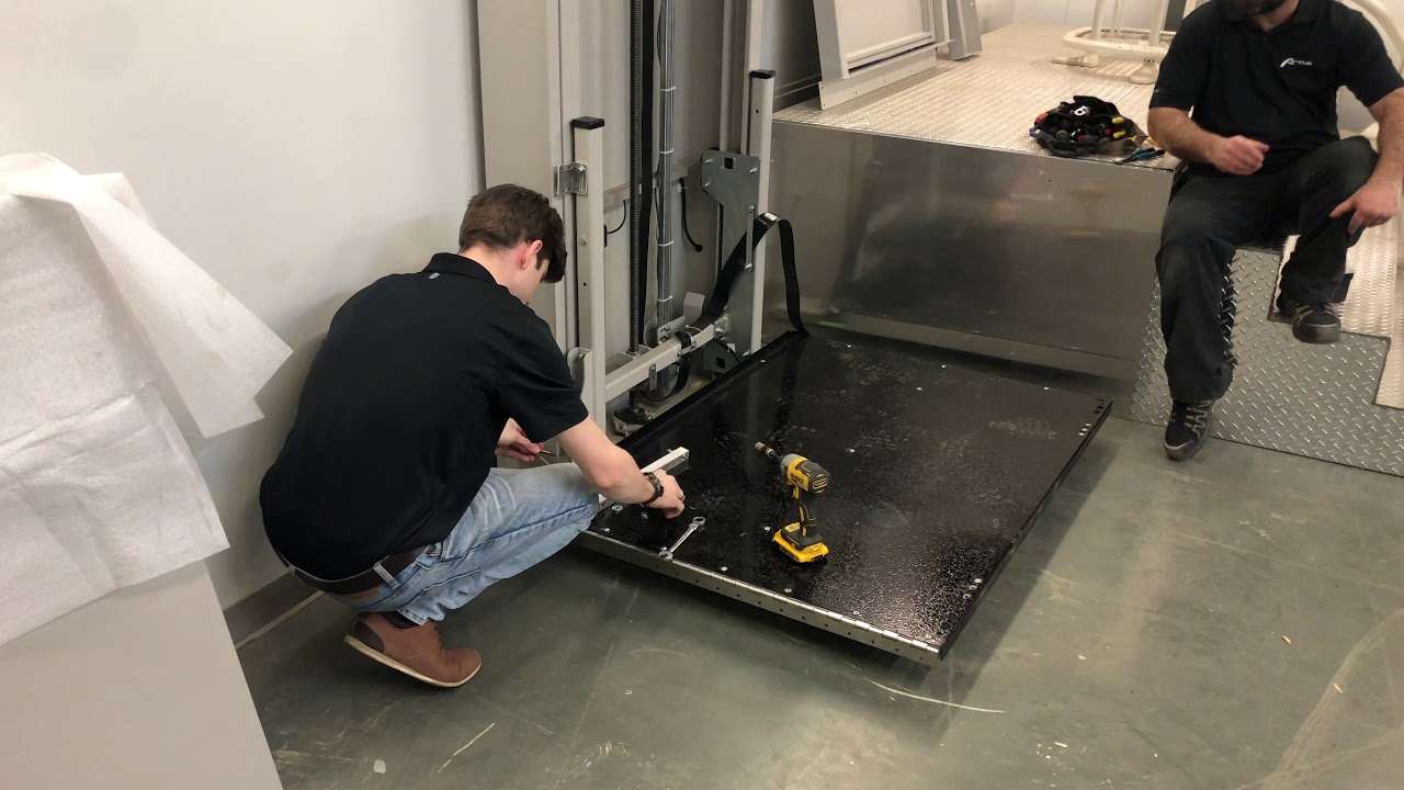 Atlas VISTA Vertical Platform Lift Installation Video