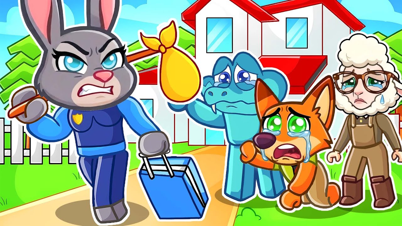 Judy is MOVING AWAY After the Fire in Roblox (Zootopia 2)