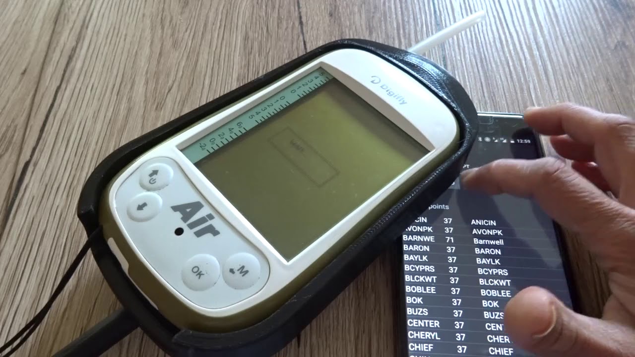 Waypoints from Mobile Device to Digifly AIR BT via Bluetooth