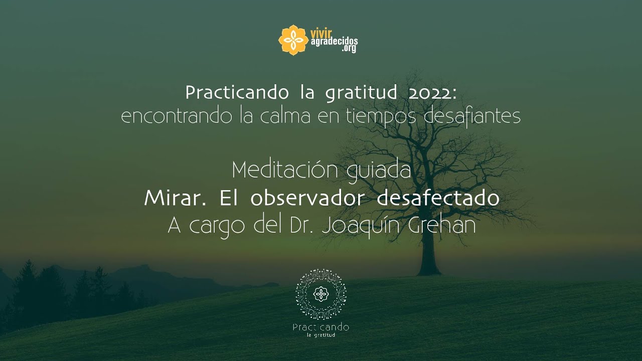 Meditación guiada: 