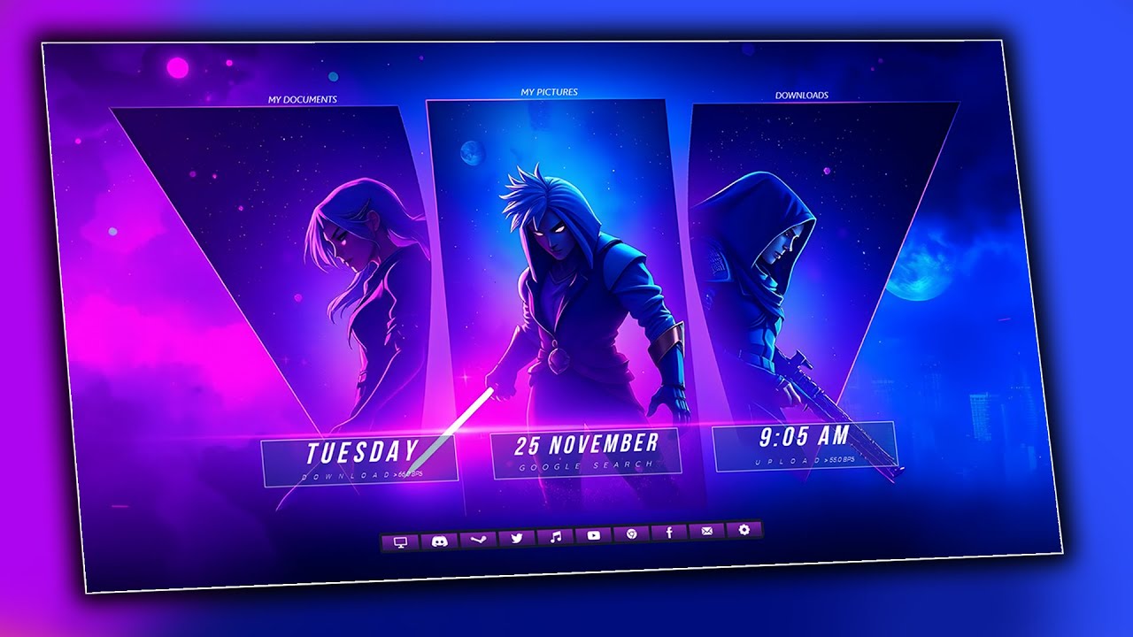 Level Up Your Windows 11 Desktop! | Beginner-Friendly Rainmeter Customization