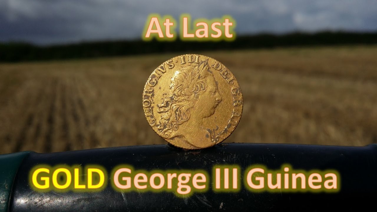 Metal Detecting Gold Coin George III Guinea 1769