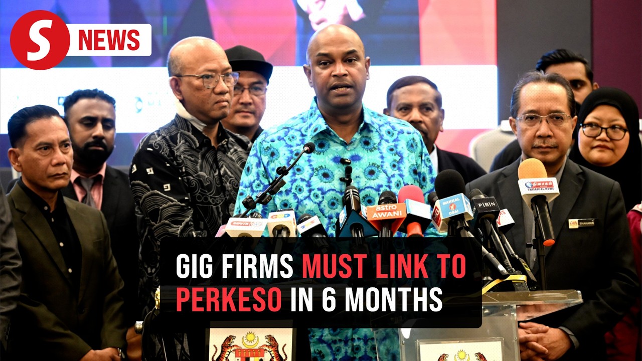 Gig economy platforms given six months to integrate with PERKESO system, says Ramanan
