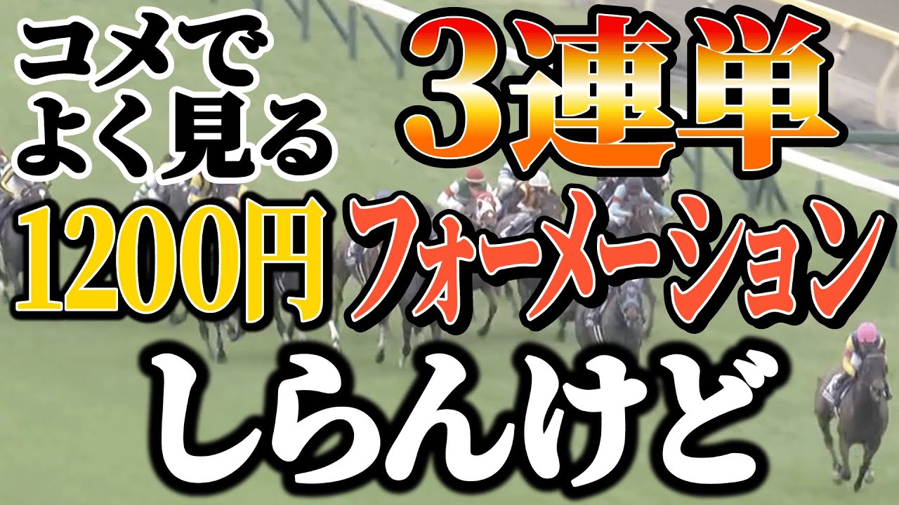 コメントで言われた３連単１２００円フォーメで全レースやってみた結果！？【競馬実践】