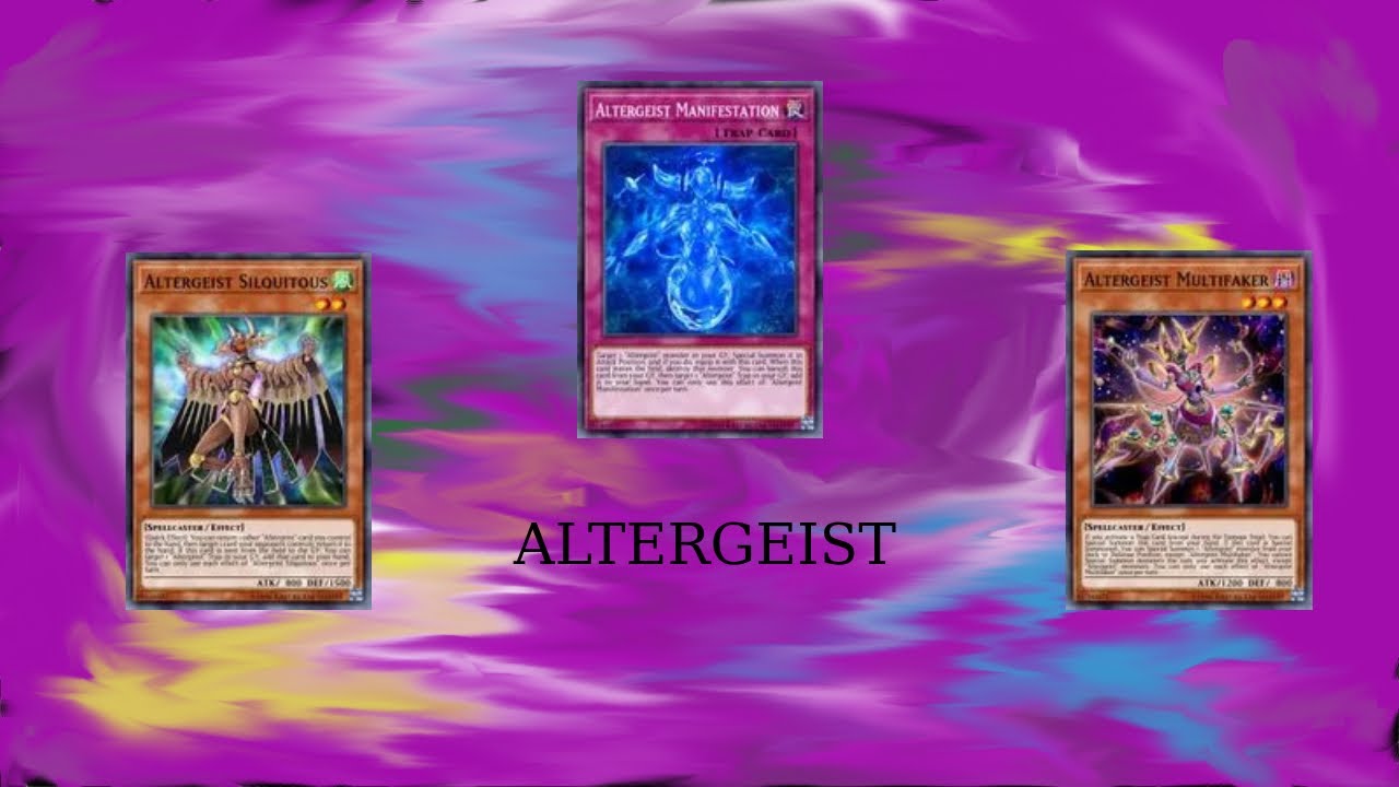 [Yu-Gi-Oh! Duel Links] Altergeist! 18 Winstreak! Best Rogue Deck