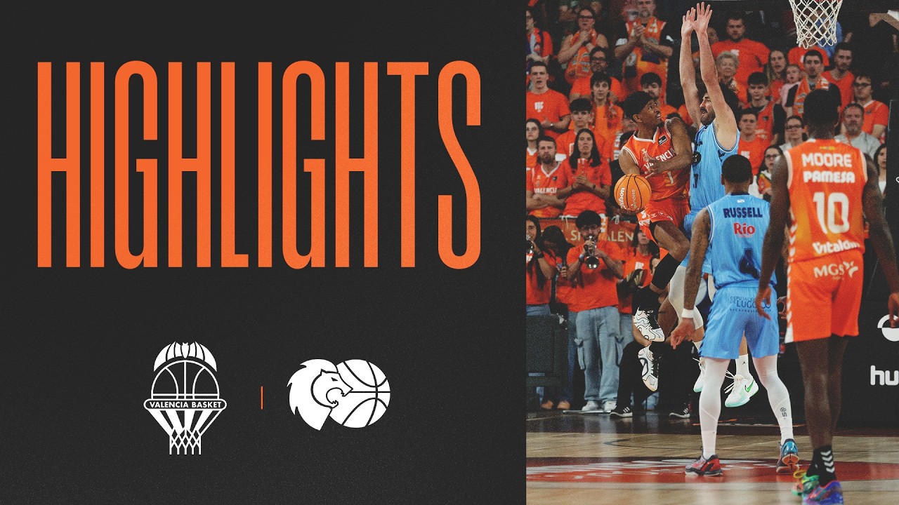 🏀 HIGHLIGHTS | J25 Liga Endesa vs R&iacute;o Breog&aacute;n (105-88) | Valencia Basket #shorts