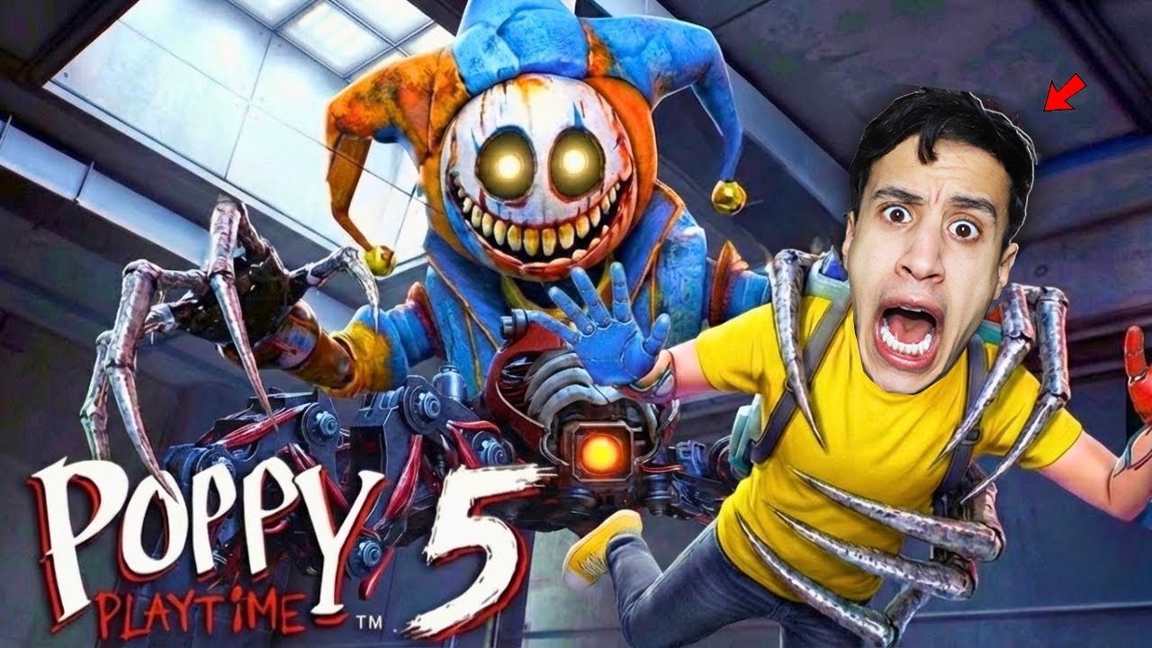 النهاية الكاملة لـ Poppy Playtime Chapter 5 😱🔥 الهروب المستحيل