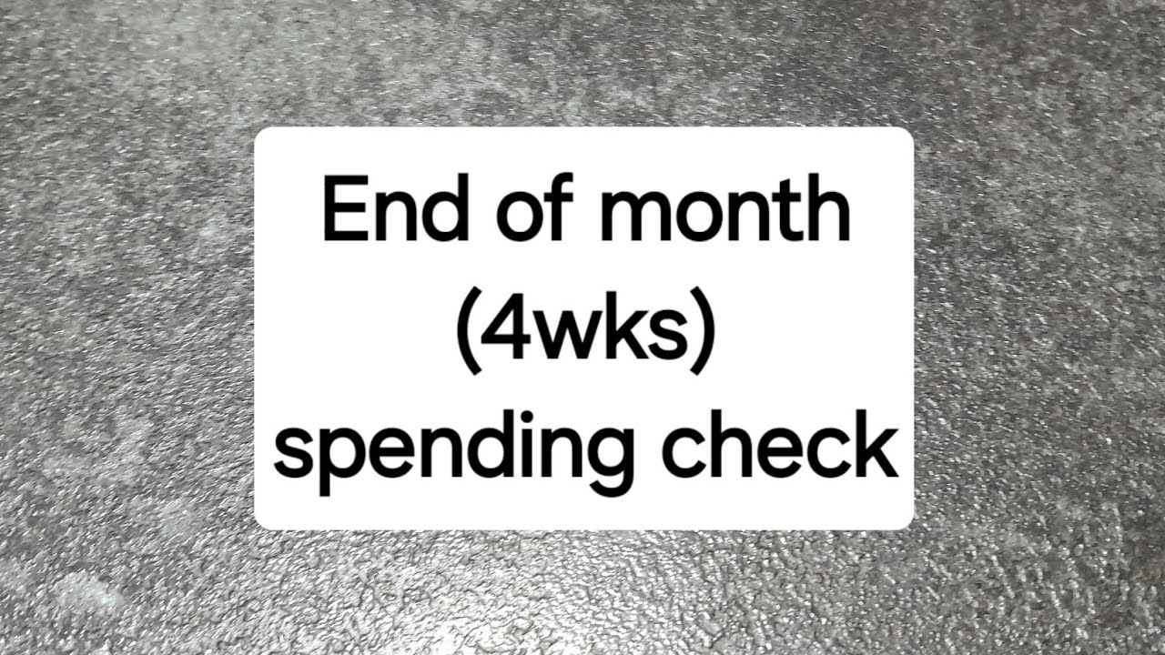 I can't believe I'm at the end of another 4 week pension period.  What did I spend and more?