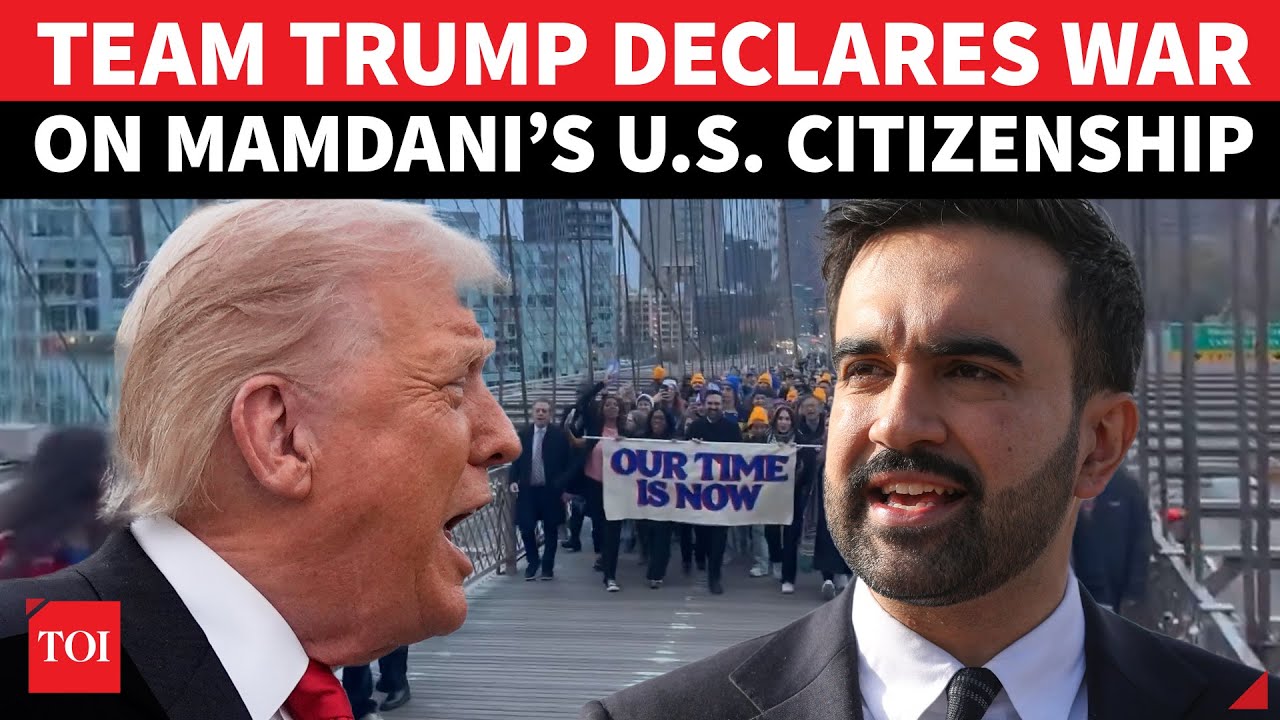 HUGE! Trump To Revoke Mamdani's US Citizenship? &lsquo;Deport This Zohran Guy&hellip;&rsquo;: New War Erupts