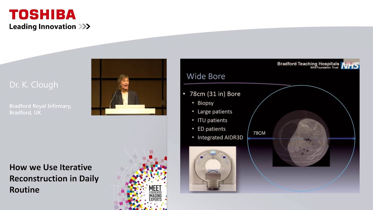 Dr. K. Clough at ECR 2016 - 