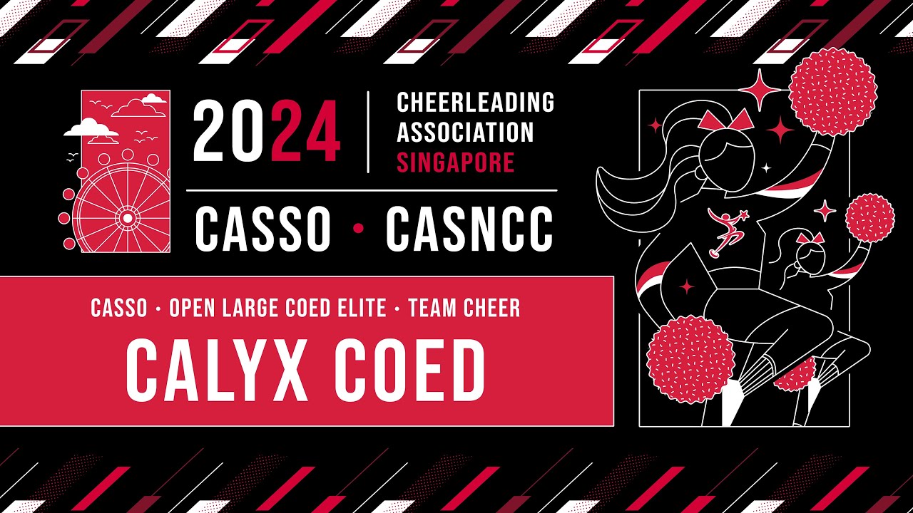 Calyx Coed   CASSO 2024   Team Cheer Open Large Coed Elite