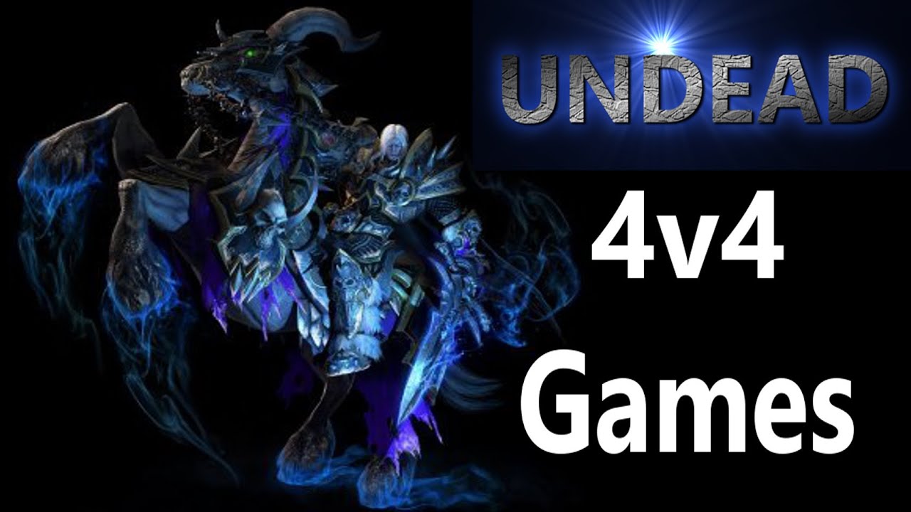Warcraft 3 Reforged Undead (4v4) Random Team Games [Deutsch/German] Full WC3 Gameplay