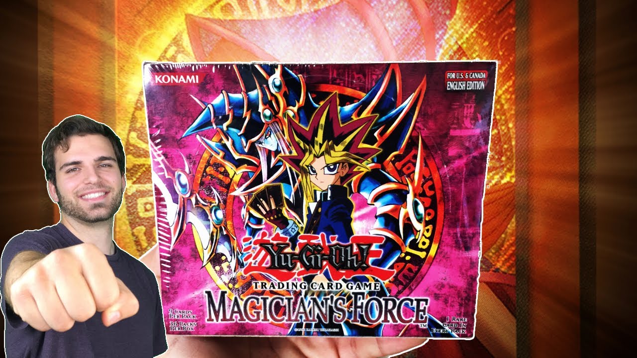 Classic YuGiOh 2003 Magicians Force Booster Box Opening! OH BABY!! #1