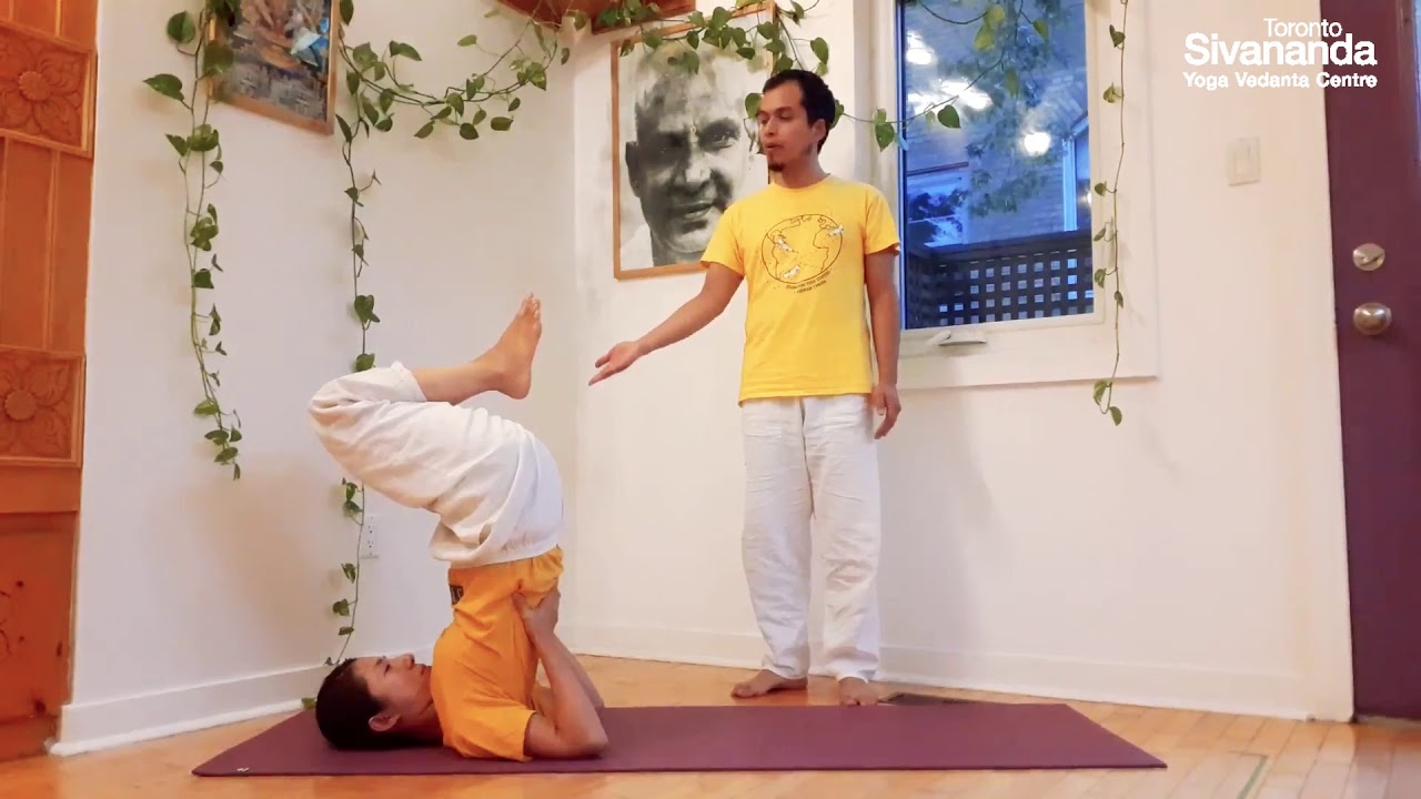 The Shoulderstand (Sarvangasana)