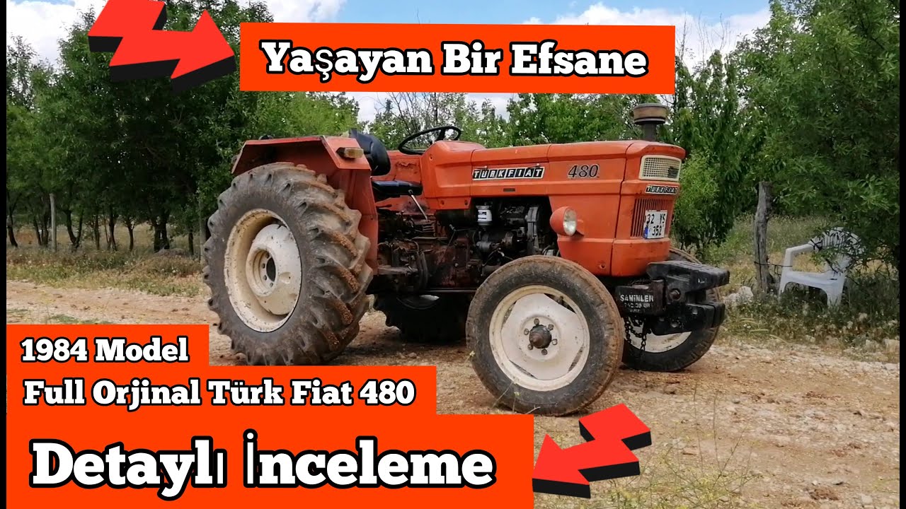 TÜRK FİAT 480 TEKNİK ÖZELLİKLERİ #traktörvideoları #türkfiat480 #fiattractor #türkfiat