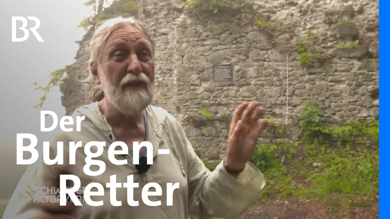 Kann diese Ruine erhalten werden? Unterwegs mit Burgen-Retter Joachim Zeune | BR