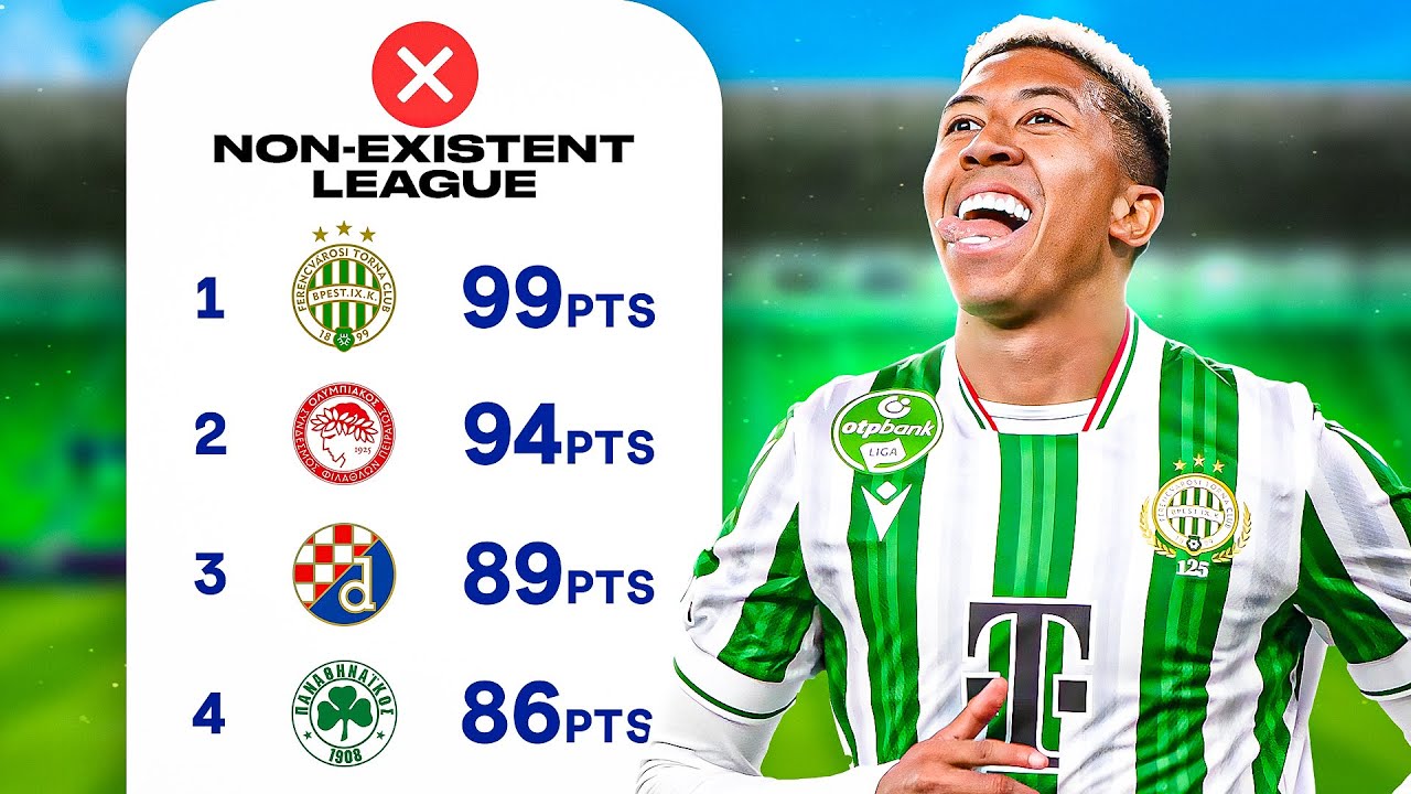 Я перестроился в несуществующей лиге и мне это очень понравилось! 😍