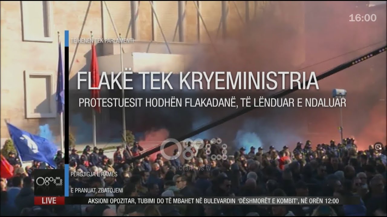 Edicioni informativ - 11 Shkurt 2023 - Ora 16:00 - RTV Ora