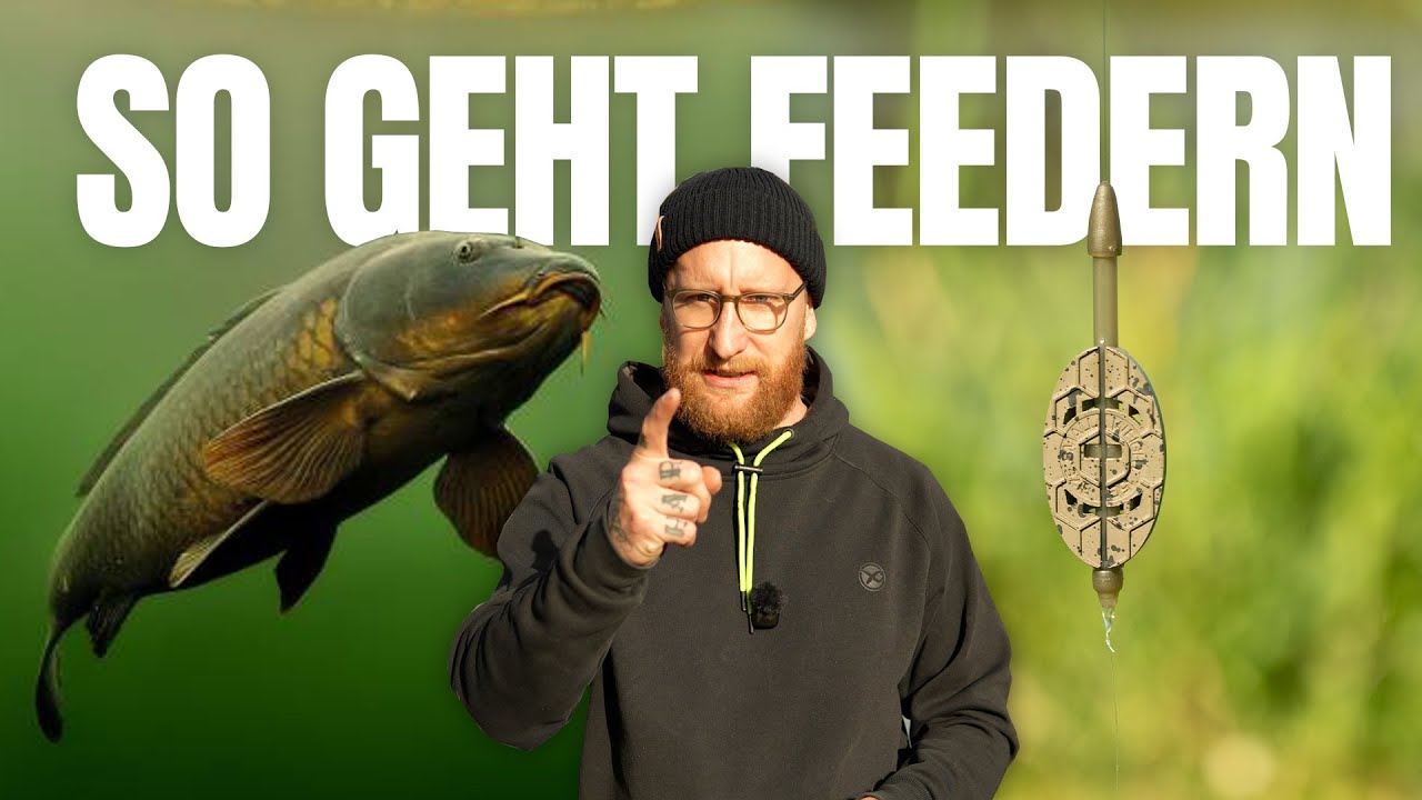 So einfach geht Feedern! Man muss nur wissen wie