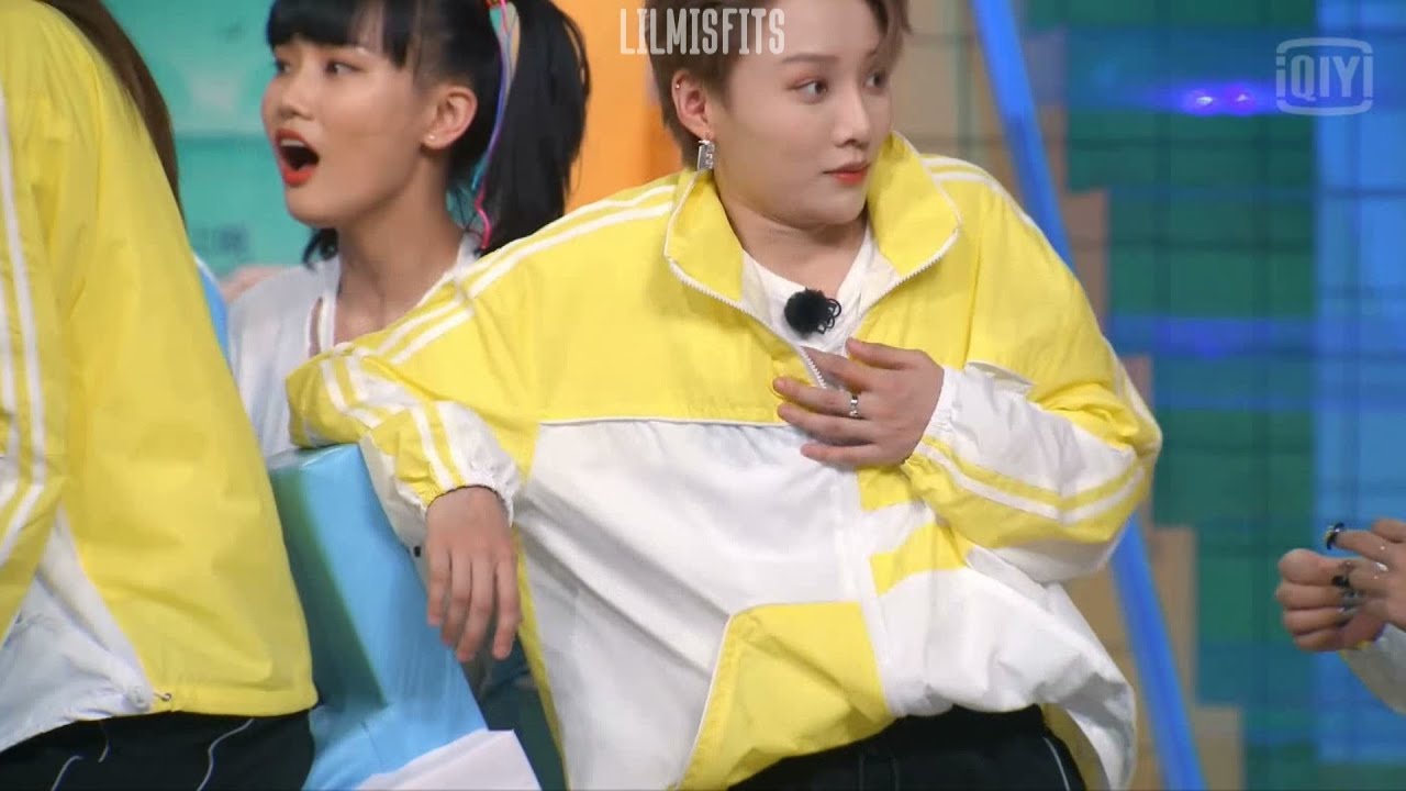 [ENG] The different faces and expressions of Liu Yuxin at 'Let's Party'